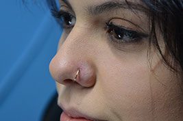 piercings at stix n sudz - nostril